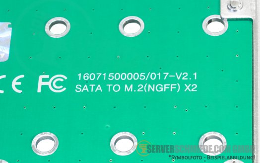 LOGILINK PC0086 2x SATA zu 2x M.2 SATA SSD Adapter