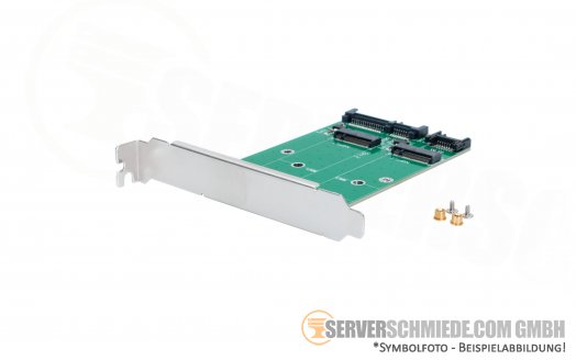 LOGILINK PC0086 2x SATA zu 2x M.2 SATA SSD Adapter