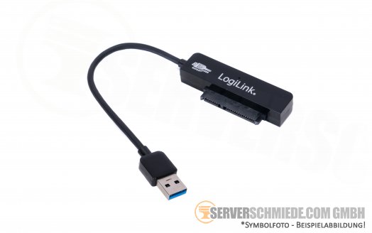 Logilink USB Adapter, USB 3.0 AM to SATA, for 2.5