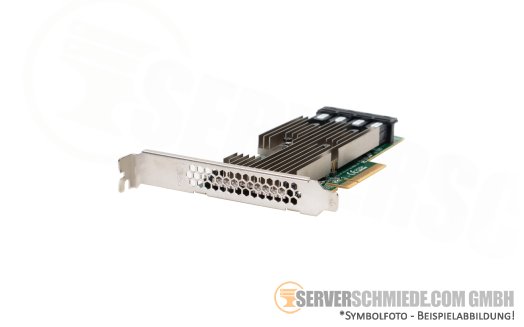 LSI Broadcom SAS9305-16i 9305-16i 9300-16i PCIe x8 4x SFF-8643 12G SAS3 S-ATA HBA for HDD SSD IT-Mode Storage Controller +NEW+