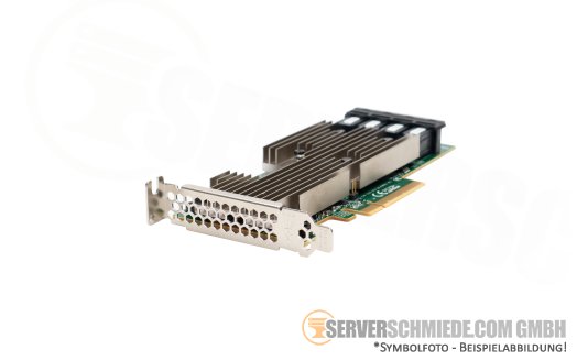 LSI Broadcom SAS9305-16i 9305-16i 9300-16i PCIe x8 4x SFF-8643 12G SAS3 S-ATA HBA for HDD SSD IT-Mode Storage Controller +NEW+