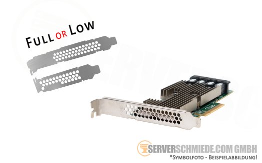 LSI Broadcom SAS9305-16i 9305-16i 9300-16i PCIe x8 4x SFF-8643 12G SAS3 S-ATA HBA for HDD SSD IT-Mode Storage Controller +NEW+