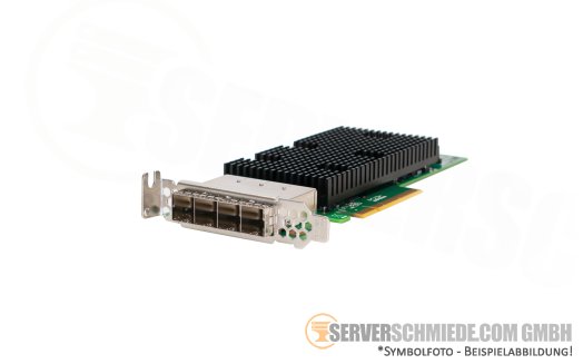 LSI Broadcom SAS9400-16e 9400-16e PCIe x8 4x SFF-8644 12G SAS3 NVMe Tri-Mode HBA for HDD SSD JBOD Controller (ZFS, Ceph)