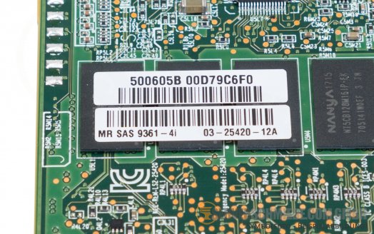 LSI SAS 9361-4i SATA / SAS 1GB Controller 12G PCIe x8 3.0 Broadcom  03-25420-12A