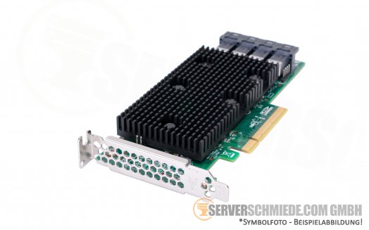 LSI SAS 9400-16i PCIe x8 4x SFF-8643 12G SAS3 NVMe HBA HDD SSD NVMe JBOD Tri-Mode Controller (ZFS, Ceph, MS Storage Spaces)