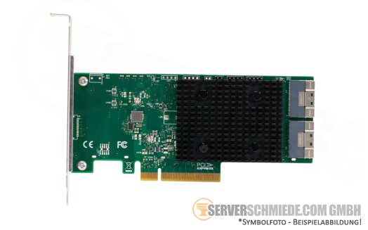 Broadcom LSI SAS 9500-16i PCIe x8 4.0 2x SFF-8654 12G SAS3 NVMe HBA HDD SSD NVMe JBOD Tri-Mode Controller (ZFS, Ceph)