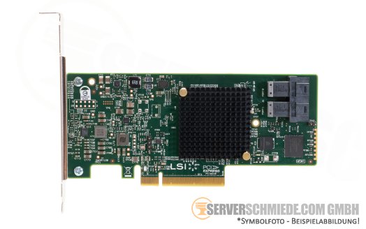 LSI SAS9300-8i 9300-8i 9311-8i PCIe x8 2x SFF-8643 12G SAS3 S-ATA HBA for HDD SSD JBOD Controller (ZFS, Ceph, MS Storage Spaces) +NEW+