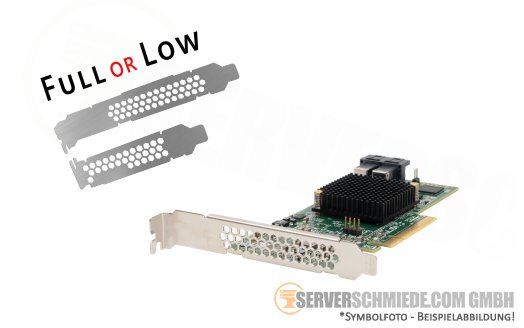 LSI SAS9300-8i 9300-8i 9311-8i PCIe x8 2x SFF-8643 12G SAS3 S-ATA HBA for HDD SSD JBOD Controller (ZFS, Ceph, MS Storage Spaces) +NEW+