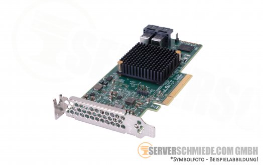 LSI SAS9300-8i 9300-8i 9311-8i PCIe x8 2x SFF-8643 12G SAS3 S-ATA HBA for HDD SSD JBOD Controller (ZFS, Ceph, MS Storage Spaces)