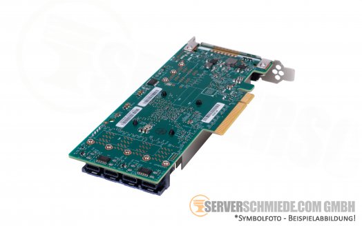 LSI SAS9305-24i 9305-24i PCIe x8 6x SFF-8643 12G SAS3 S-ATA HBA for HDD SSD Storage Controller (ZFS, Ceph, MS Storage Spaces)
