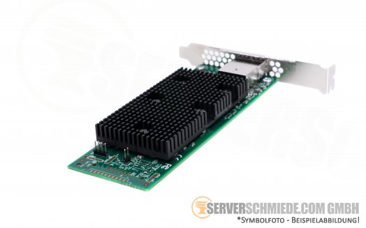 LSI Broadcom SAS9400-8e 9400-8e PCIe x8 2x SFF-8644 12G SAS3 NVMe Tri-Mode HBA for HDD SSD JBOD Controller (ZFS, Ceph)