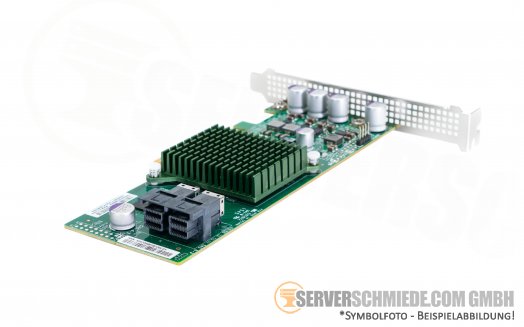 LSI Supermicro AOC-S3008L-L8E PCIe x8 2x SFF-8643 8-port 12G SAS3 HBA IT-Mode for HDD SSD Controller Ceph ZFS Software Raid