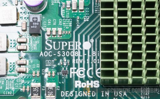 Supermicro AOC-S3008L-L8i PCIe x8 2x SFF-8643 8-port 12G SAS HDD SSD Storage Controller Raid 0, 1, 1E  