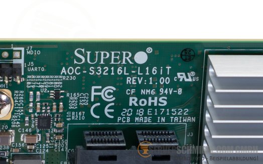 LSI Supermicro AOC-S3216L-L16iT PCIe x8 4x SFF-8643 16-port 12G SAS3 HBA IT-Mode for HDD SSD Controller Ceph ZFS Software Raid