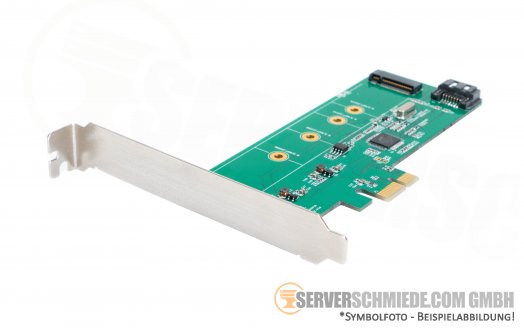 M-ware PCIe x4 1x M.2 NGFF SATA SSD Controller M.2 auf SATA Adapter