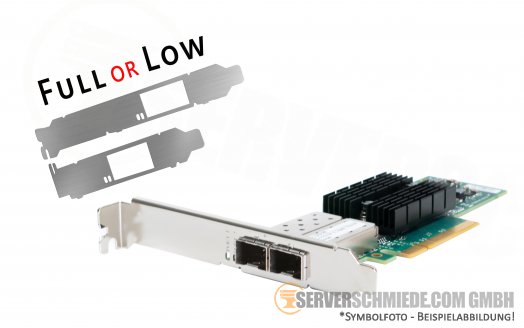 Mellanox 10GbE ConnectX-3 Pro EN 2x 10Gb SFP+ 10 Gigabit Ethernet Controller RDMA MCX312B-XCCT CX312B