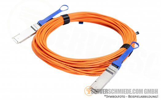 Mellanox 20m AOC Kabel 40Gb 2x QSFP+ 40 Gigabit LWL MC220731V-020 Active Optical Cable