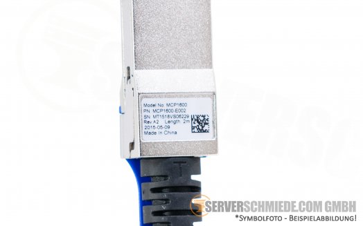 Mellanox Original MCP1600-E002 2m Kabel cable DAC copper 2x 100Gb QSFP28  Arista CAB-Q-Q-100G-2M