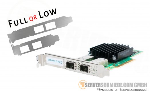Mellanox 2x 10/25Gb Network Ethernet Controller PCIe x8 MCX512A-ACAT RDMA RoCE Cisco nvidia