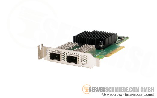 Mellanox ConnectX-4 LX EN 2x 1/10/25Gb SFP28 PCIe 3.0 x8 Ethernet Netzwerk RDMA RoCE MCX4121A-ACUT +NEW+