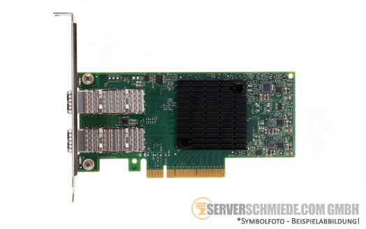 Mellanox ConnectX-4 LX EN 2x 1/10/25Gb SFP28 PCIe 3.0 x8 Ethernet Netzwerk RDMA RoCE MCX4121A-ACUT +NEW+