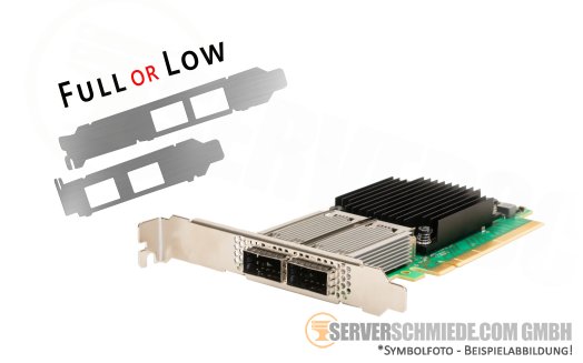 Mellanox ConnectX-5 MCX556A-ECAT 2x 100GbE QSFP28 Network PCIe x16 Controller (vmware 8 Server 2022)