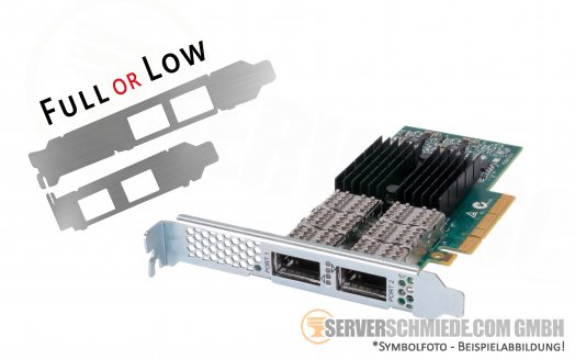 Mellanox CX354A ConnectX-3 Pro InfiniBand Ethernet Network 2x 56Gb 40Gb 10Gb QSFP+Controller PCIe MCX354A-FCCT RDMA RoCE