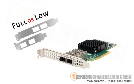 Mellanox CX4121C 2x 25Gb SFP28 Network Controller ConnectX-4 PCIe x8 RDMA