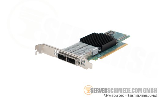 Mellanox MCX653106A-ECAT 2x 100GbE QSFP56 Ethernet Infiniband Network Controller PCIe 4.0 x16 ConnectX-6