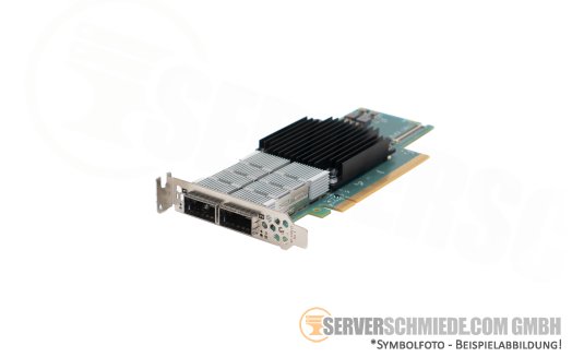 Mellanox MCX653106A-ECAT 2x 100GbE QSFP56 Ethernet Infiniband Network Controller PCIe 4.0 x16 ConnectX-6