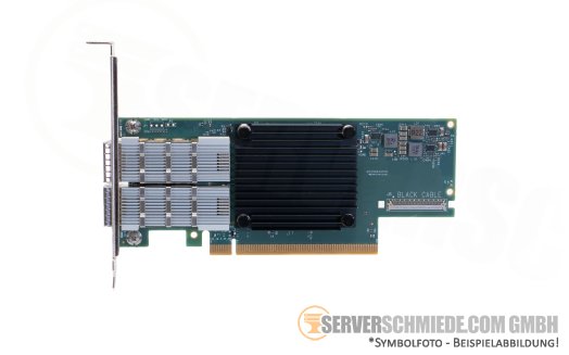 Mellanox MCX653106A-ECAT 2x 100GbE QSFP56 Ethernet Infiniband Network Controller PCIe 4.0 x16 ConnectX-6
