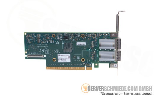 Mellanox MCX653106A-ECAT 2x 100GbE QSFP56 Ethernet Infiniband Network Controller PCIe 4.0 x16 ConnectX-6