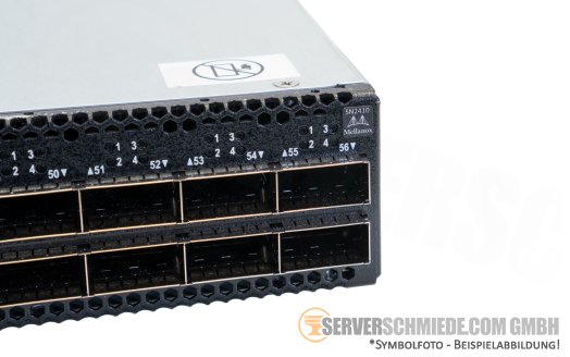 Mellanox MSN2410 48x 10/25Gb SFP28 8x QSFP28 100GbE Ethernet Layer3 Network Switch