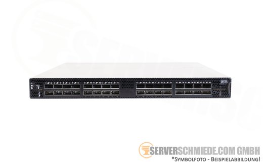 Mellanox MSN2700-CS2ROS SN2700 32x 100Gb QSFP28 Ethernet Network Switch Layer 3 2x PSU 4x FAN Onyx
