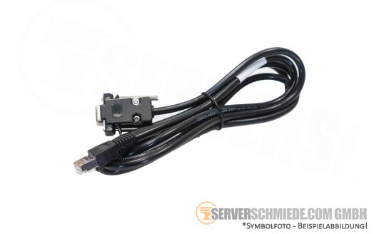 Mellanox RS232 Serial Console Kabel cable Management 1x DB9 to 1x RJ-45 HAR000631