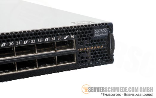Mellanox SB7800 36x 100Gb QSFP28 EDR InfiniBand 19