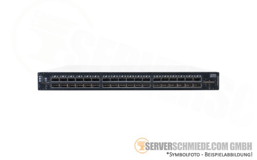 Mellanox SB7800 36x 100Gb QSFP28 EDR InfiniBand 19" 1U Switch Port Side Out / Exhaust 4x Fan 2x PSU