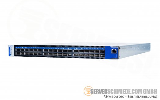 Mellanox SX6025 36x 56Gb QSFP+ FDR InfiniBand SDN Switch rear-to-front airflow 19