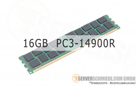 Micron 16GB 2Rx4 PC3-14900R registered ECC HP 712383-081 MT36JSF2G72PZ-1G9E1 426