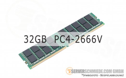 Micron 32GB 2Rx4 PC4-2666V registered ECC RAM HP 840758-091 MTA36ASF4G72PZ-2G6D1QI 813