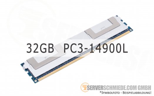 Micron 32GB 4Rx4 PC3-14900L load reduced LRDIMM HP 712384-081 MT72JSZS4G72LZ-1G9E2A7 435
