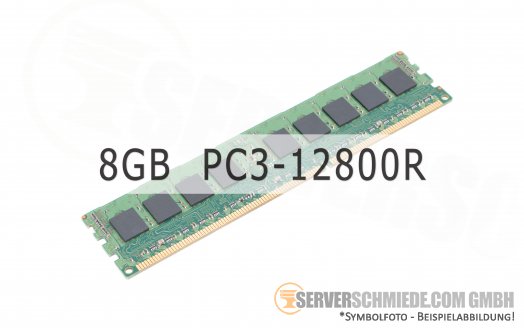 Micron 8GB 1Rx4 PC3-12800R registered ECC HP 647651-081 MT18JSF1G72PZ-1G6D1HE 231