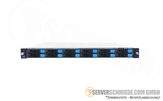 MiTAC Tyan GC68A-B8036 1U Server 12x 2,5" SFF NVMe SAS* 1x AMD EPYC Gen2 Gen3 DDR4 ECC  2x PSU Proxmox Ceph