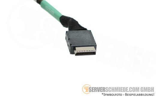 Molex 69cm NVMe SAS Kabel cable 1x OCuLink SFF-8611 gerade to 1x SFF-8643 gerade 1004364050