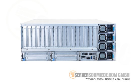 MSI CG480-S6053 4U 8x GPU AI KI Server 12x 2,5