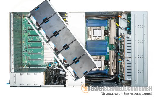 MSI CG480-S6053 4U 8x GPU AI KI Server 12x 2,5