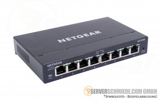 Netgear 8x 1GbE RJ-45 copper RJ-45 Gigabit Ethernet Network Switch Desktop GS308