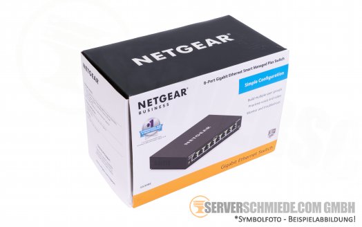 Netgear 8x 1GbE RJ-45 copper RJ-45 Gigabit Ethernet Network Switch Desktop GS308