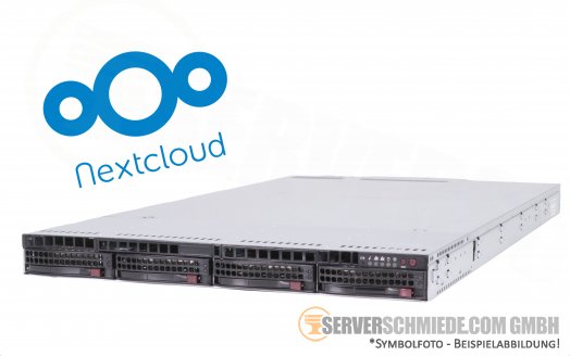 NextCloud - Collaboration Server - Supermicro CSE-819U X10DRU-i+ 19" 1U 4x 3,5"
