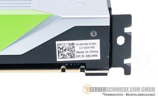 nVidia Dell Quadro RTX 8000 48GB GDDR6 GPU VDI Computing AI KI RTX8000 passiv 08VJMK